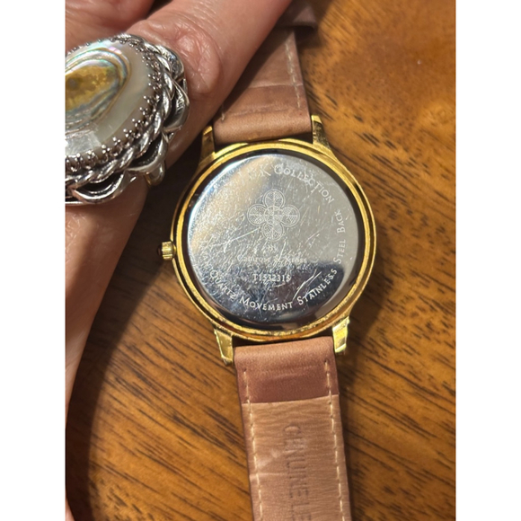 Women's RK Collection Brown & Gold Watch - Picture 2 of 2